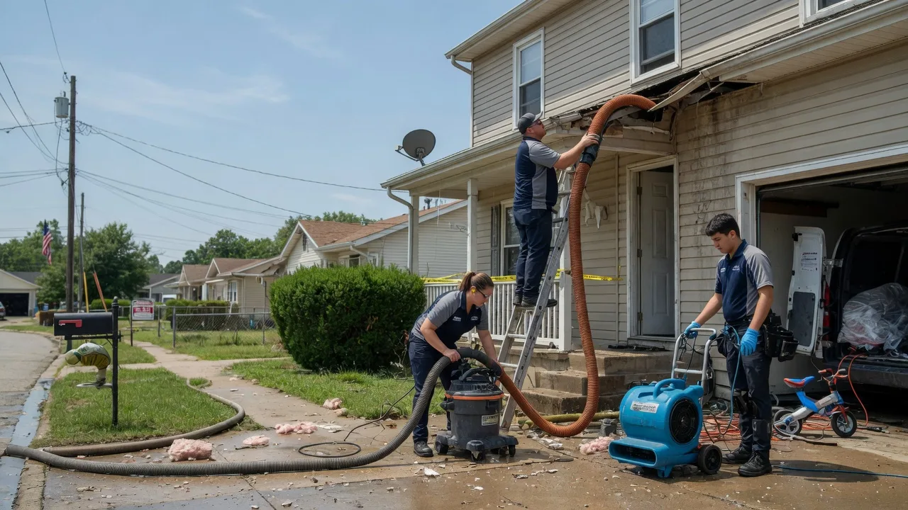 Water Damage Restoration in Sarah, MS near me